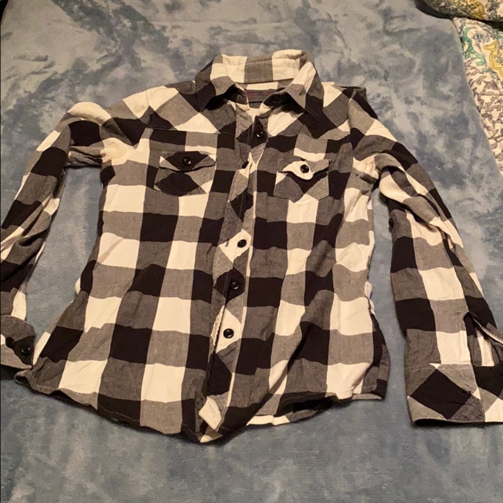 Plaid Button Up